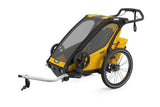 Thule Chariot Sport 1 Trailer Yellow Black