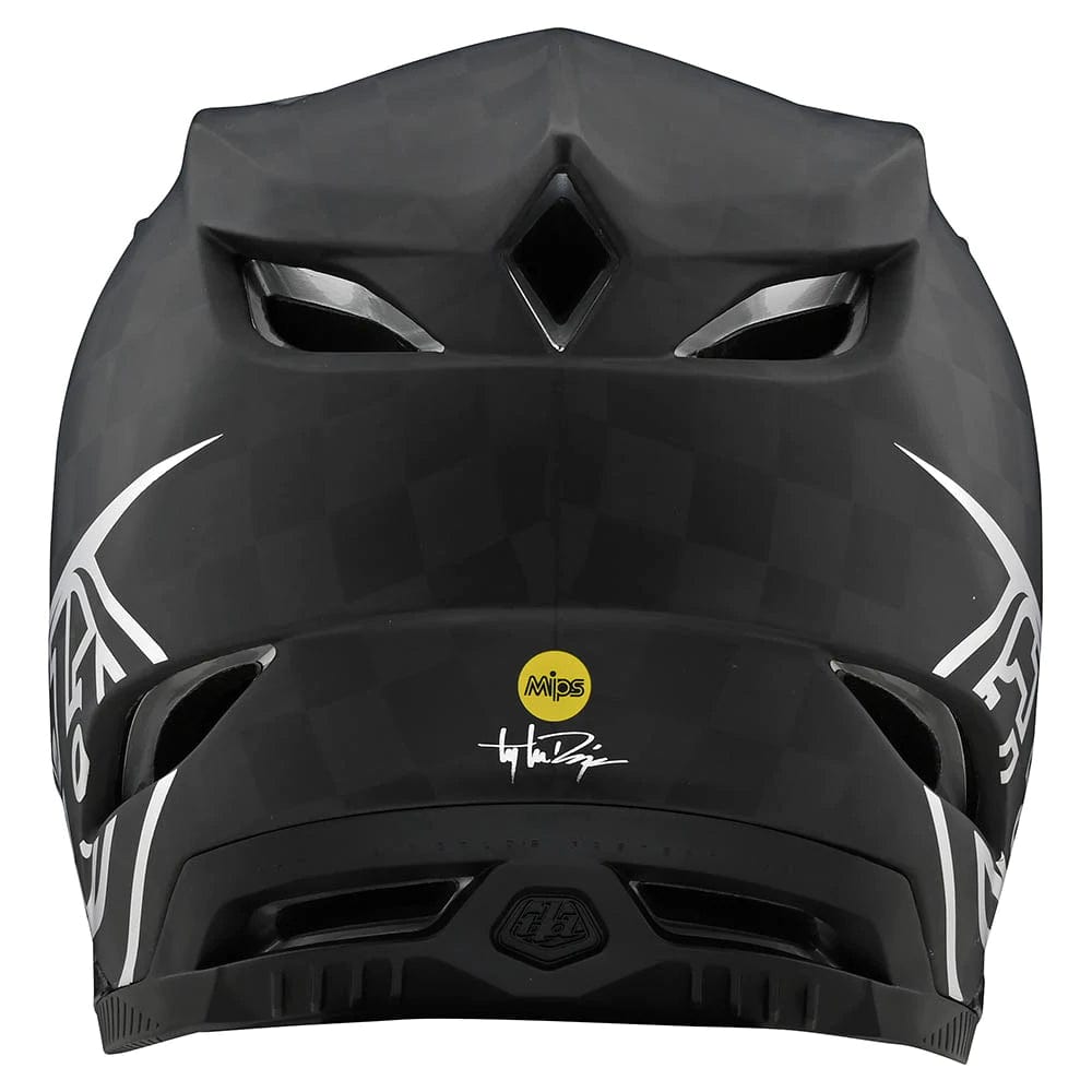 TLD Helmet MTB D4 Carbon Stealth Black/Silver