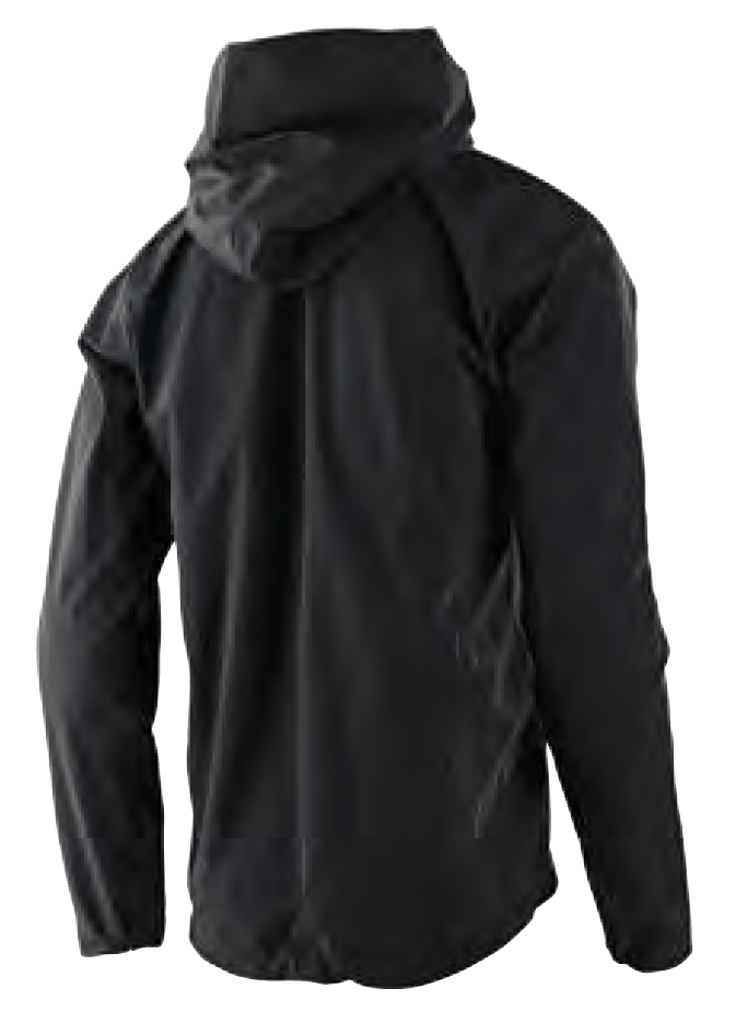 Troy Lee Designs Decent Jacket Back Black