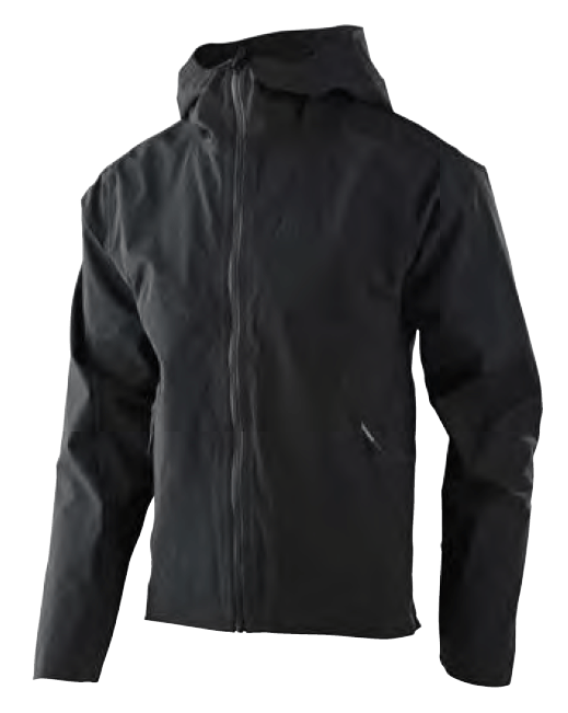 Troy Lee Designs Decent Jacket Front Black