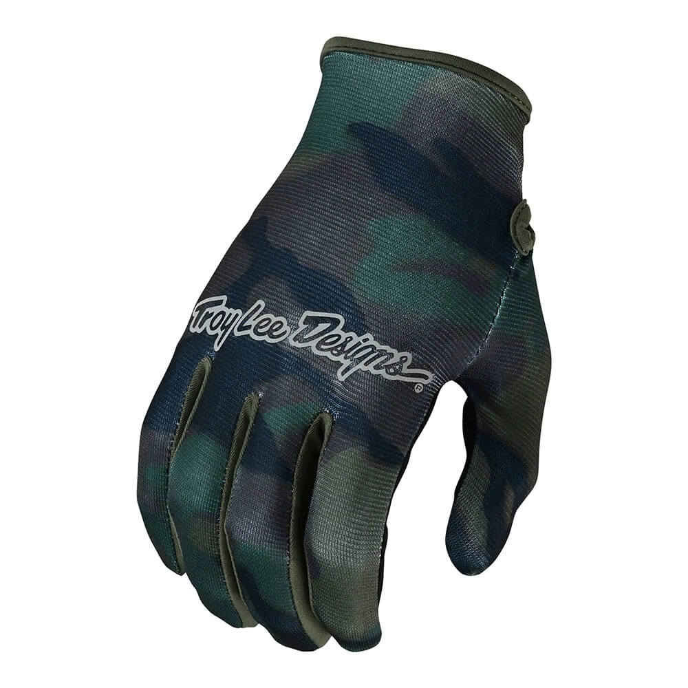 Troy Lee Designs Flowline Glove - Brushed Camo Army