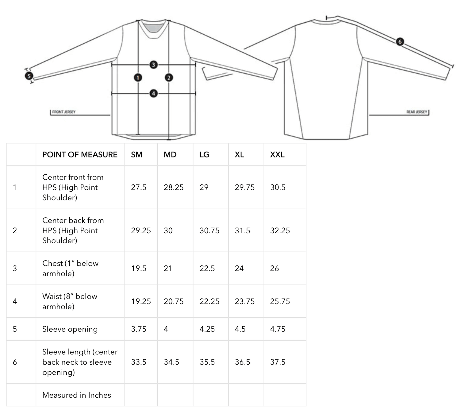 Skyline Chill Jersey - Black