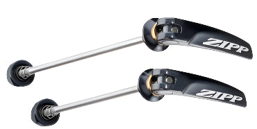 Zipp QR-Stainless Steel Black W/Silver Logo 100/130mm Pair