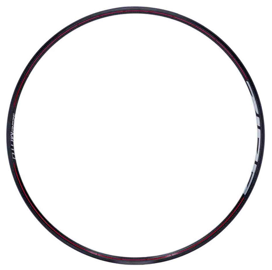 ZIPP RIM FRONT 3ZERO MOTO TLESS 29 32h Silver/RS Red Graphic