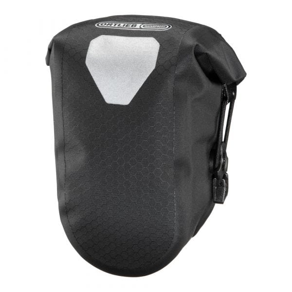 Ortlieb Micro Two Ultra-Lightweight Saddle Bag 0.5L - Matte Black Media 1 of 6