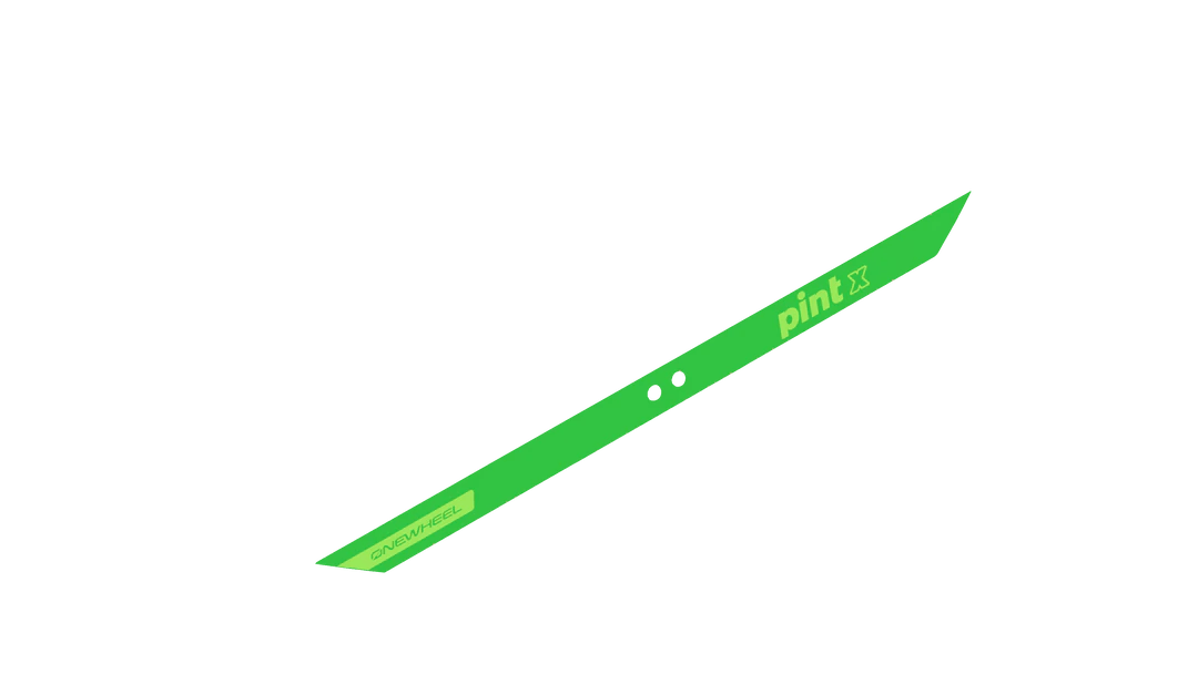 OneWheel Pint X Rail Guards Lime Colour