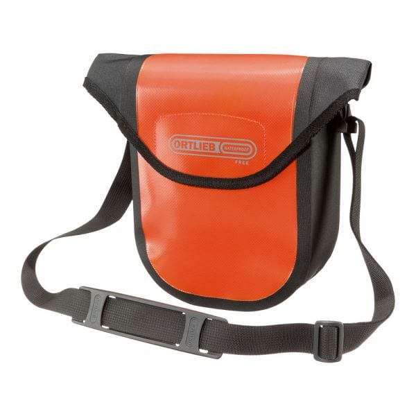 Ortlieb Ultimate Six Compact PVC Free Handlebar Bag 2.7L rust
